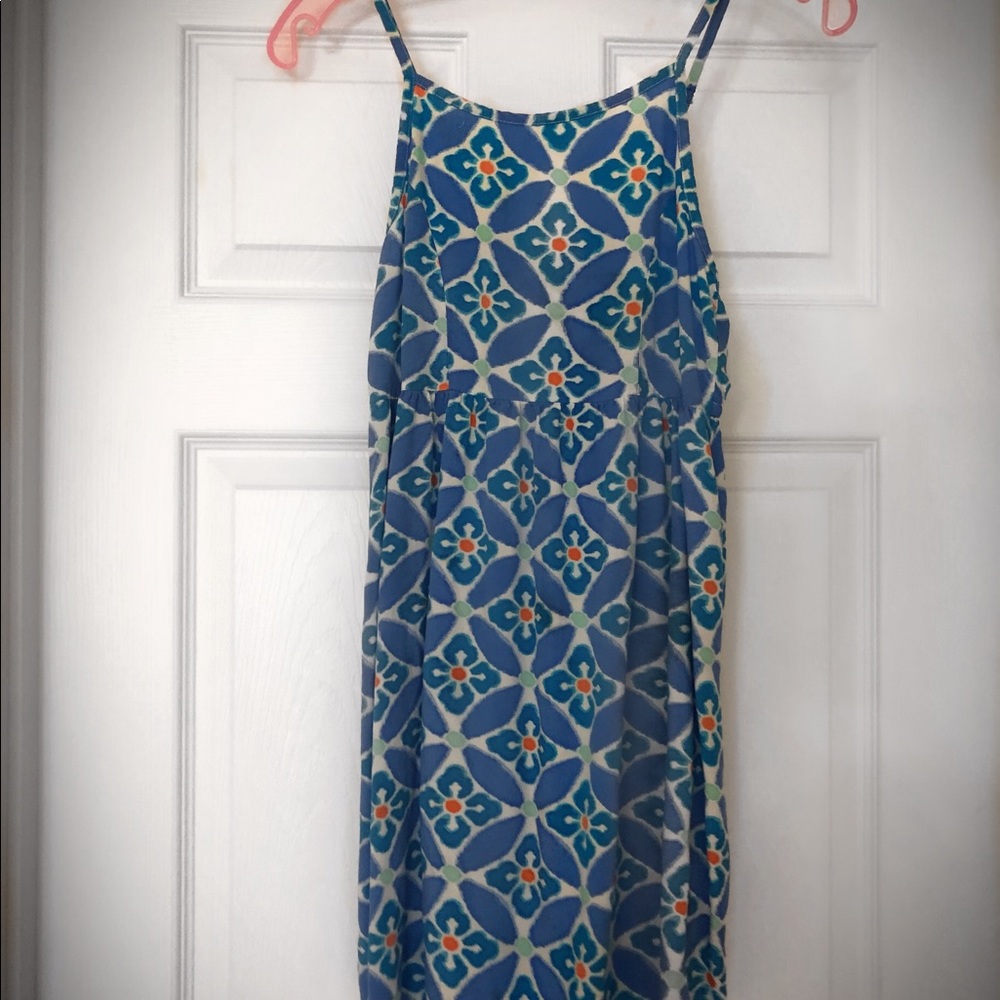 Blue summer dress